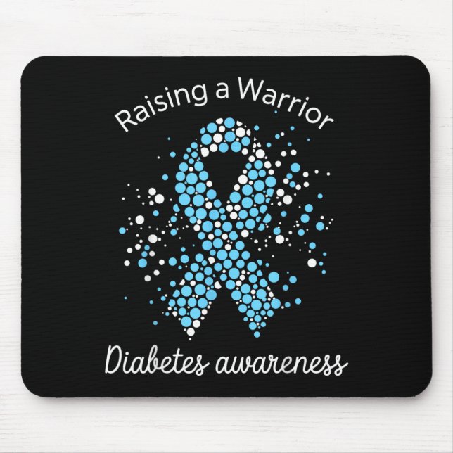 Diabetes Awareness Design 36 Mouse Mat (Front)