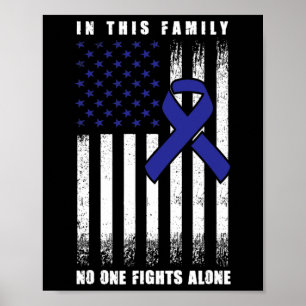 Diabetes Awareness Family Design - Diabetic Suppor Poster