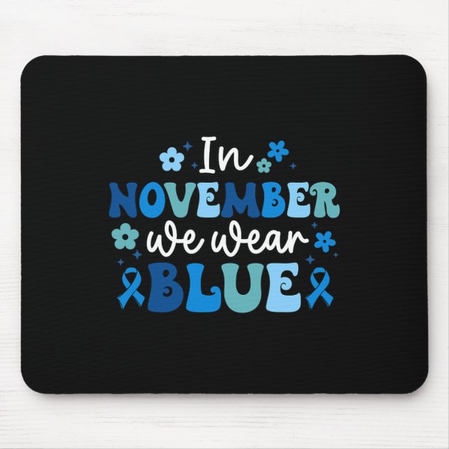 Diabetes Awareness Fun Diabetes Warrior  Mouse Mat (Front)