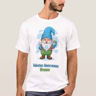 Diabetes Awareness Gnome PNG | Cute Diabetes T-Shirt