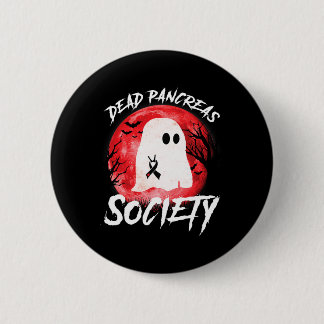 Diabetes Awareness Halloween Dead Pancreas Society 6 Cm Round Badge