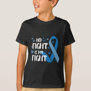 Diabetes Awareness Her Fight Is My Fight T1 T2 T-Shirt