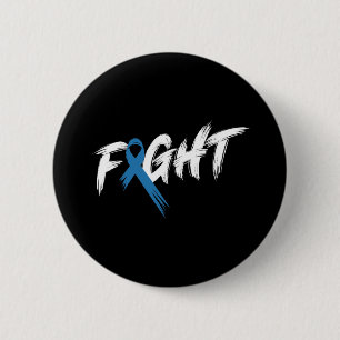 Diabetes Awareness Month Fight Vintage T1 T2  6 Cm Round Badge