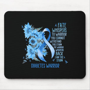 Diabetes Awareness Month Gifts For Powerful Warrio Mouse Mat