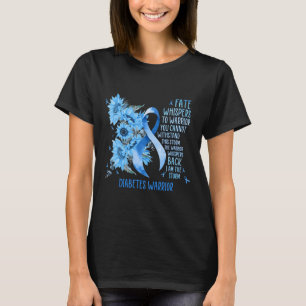 Diabetes Awareness Month Gifts For Powerful Warrio T-Shirt