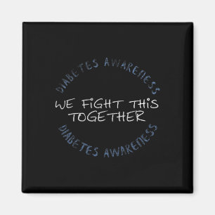 Diabetes Awareness T1d - Diabetes Mum Dad Family G Magnet