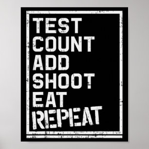Diabetes Awareness Type 1  Diabetic Test Count Rep Poster