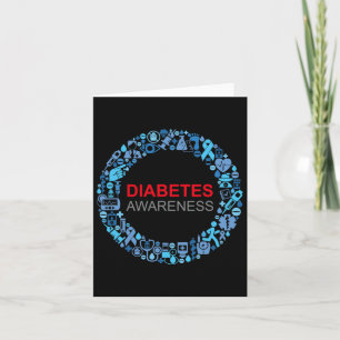 Diabetes Awareness World Diabetes Day  Card