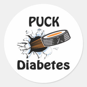 Diabetes Classic Round Sticker