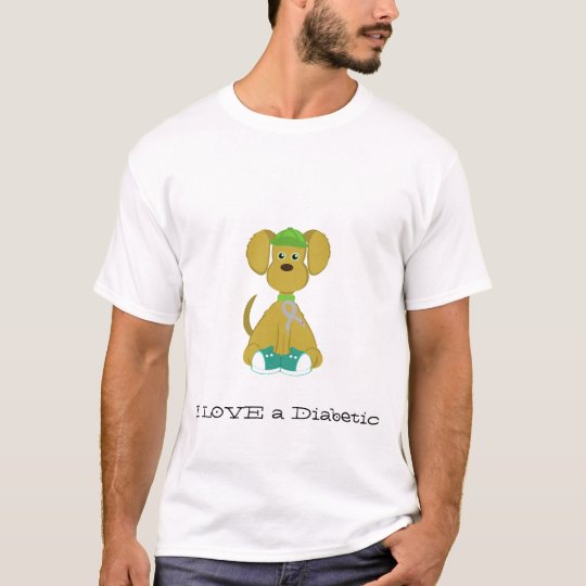 Diabetes Dog Men's T-Shirt