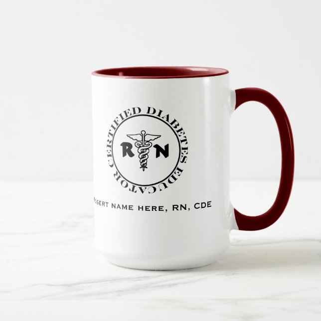 Diabetes educator mug (Right)