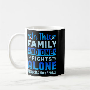 Diabetes Family Men Women Diabetes Awareness Coffee Mug