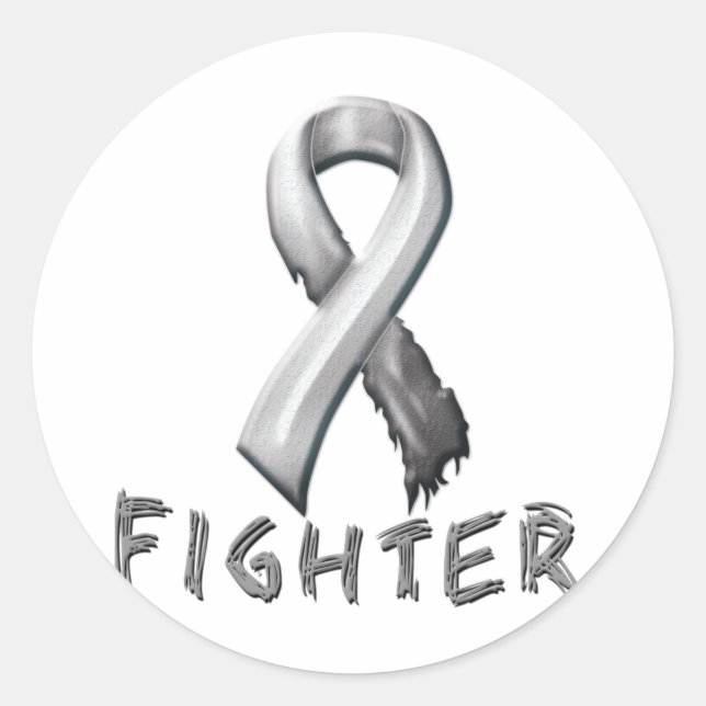 Diabetes Fighter Classic Round Sticker (Front)