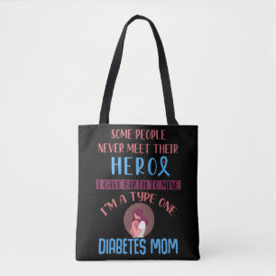 Diabetes Mum Diabetic Child Awareness Tote Bag