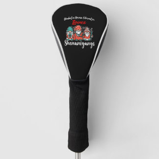 Diabetes Nurse Educator St. Patricks Day Golf Head Cover