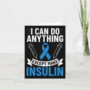 Diabetes Quotes Diabetes Fighter T1d Diabetes Awar Card