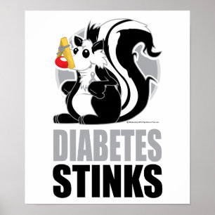 Diabetes Stinks Poster