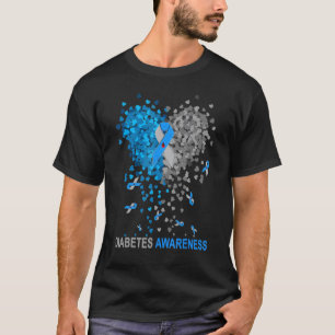 Diabetes Type 1 Awareness Family T-Shirt
