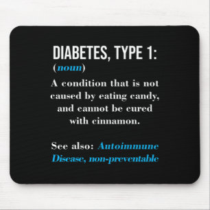 Diabetes Type 1 Definition Autoimmune Disease  Mouse Mat