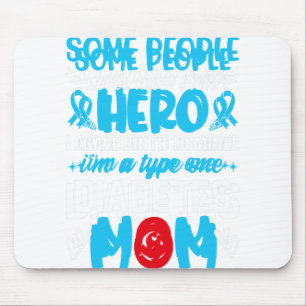 Diabetes Type 1 Survivor Mum - Women T1 Diabetes A Mouse Mat