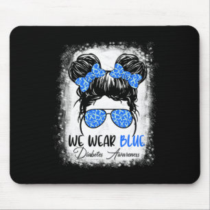 Diabetes Warrior Awareness Diabetic Support Type w Mouse Mat