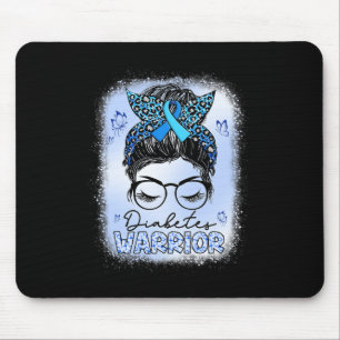 Diabetes Warrior Awareness Diabetic Support Type W Mouse Mat