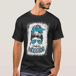 Diabetes Warrior Awareness Diabetic Support Type W T-Shirt
