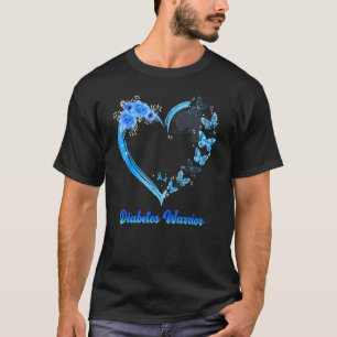 Diabetes warrior heart T-Shirt