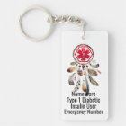 Diabetic Dream Catcher Medical Alert Type 1 or 2