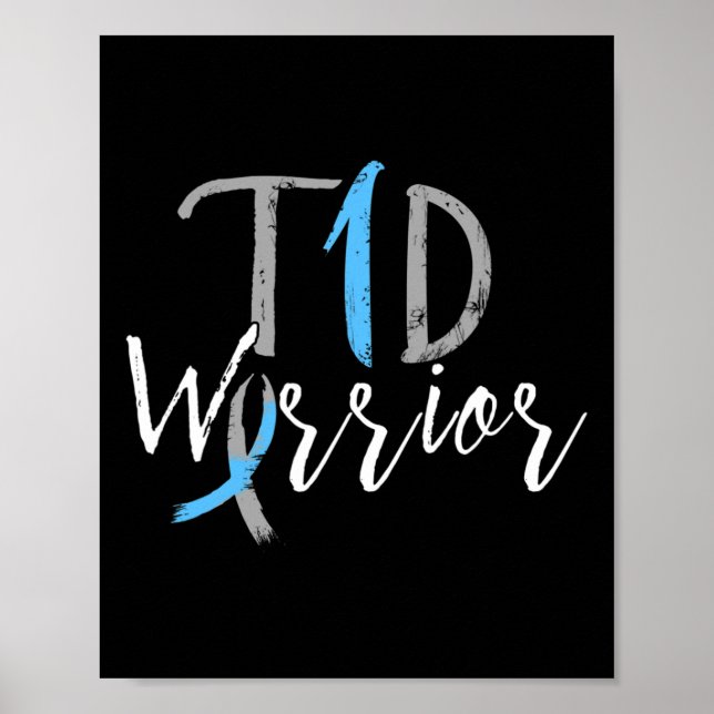 Diabetic Fun Type 1 Diabetes Awareness  Poster (Front)