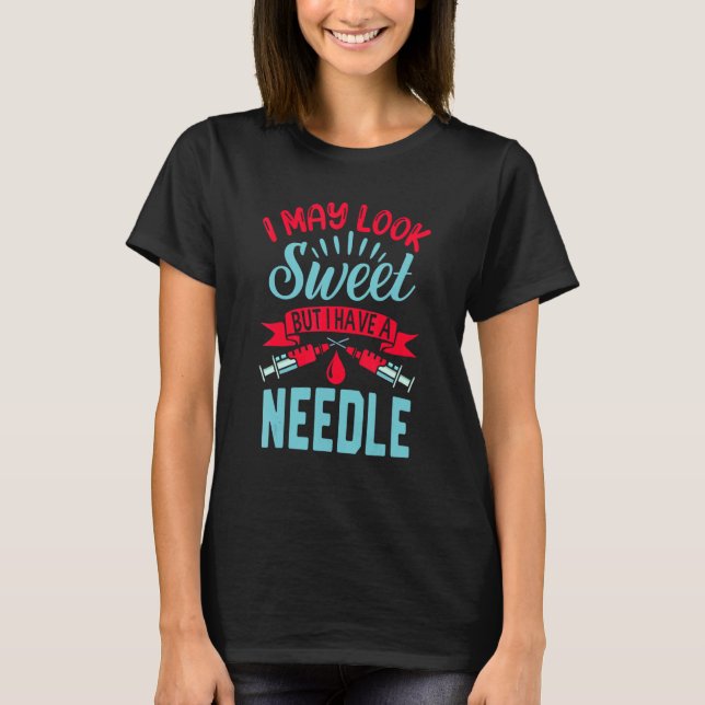 Diabetic  Injection Diabetes Awareness Month  Idea T-Shirt (Front)
