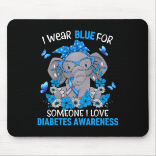 Diabetic Life Cycle Diabetes Awareness Cat Costume Mouse Mat