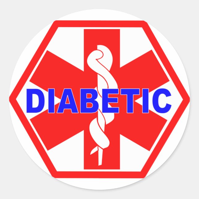 DIABETIC MEDICAL ID TAG (Front)