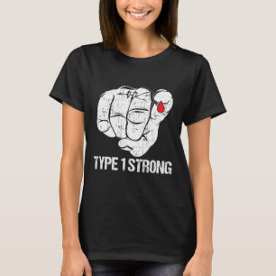 Diabetic Patients Fighter Awareness Diabetes Type  T-Shirt