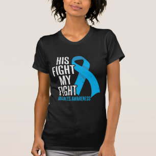 Diabetic Son Support Family Diabetes Awareness T-Shirt