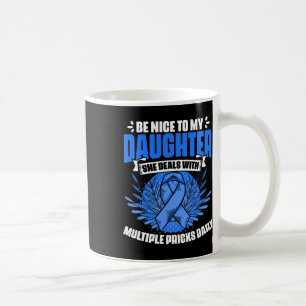 Diabetics Warrior Daughter Diabetic Diabetes Aware Coffee Mug