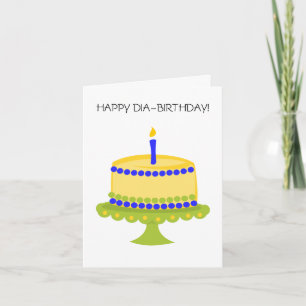 Diabirthday Card