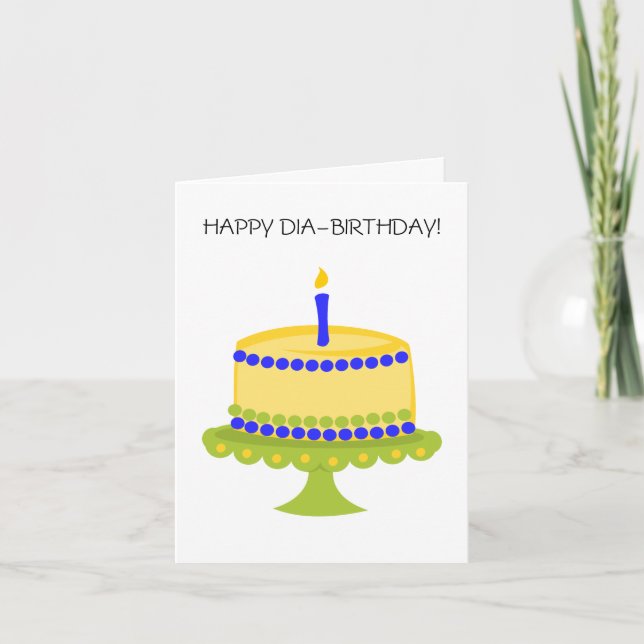 Diabirthday Card (Front)