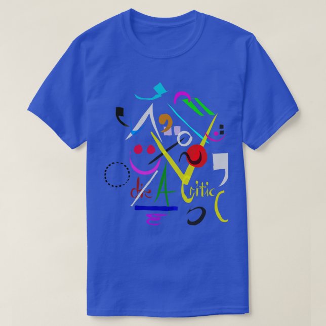 Diacritics T-Shirt (Design Front)