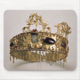 Diadem, found in the burial mound at Khoklach Mouse Mat