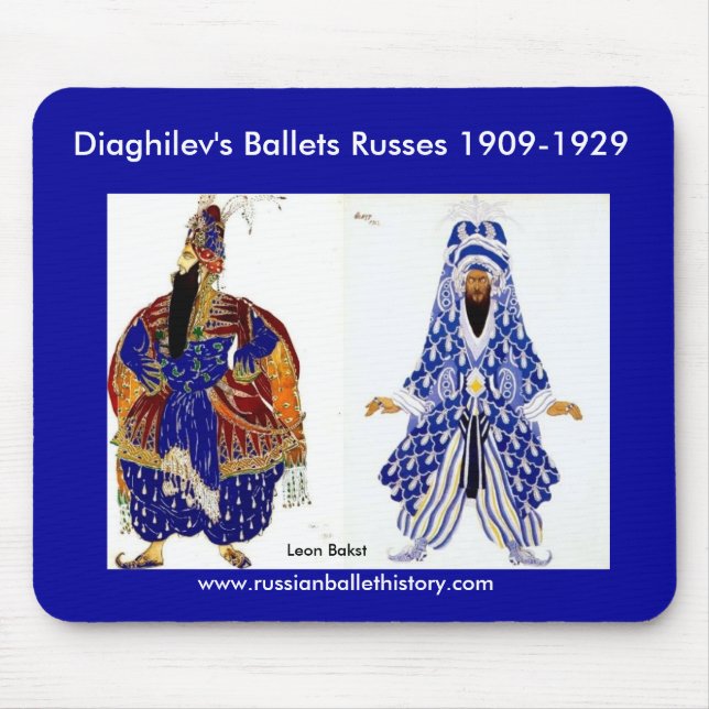 Diaghilev's Ballets Russes Mousepad (Front)
