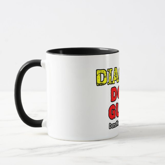Diagnose. Don't Guess Mug (Left)