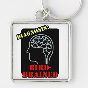 Diagnosis: Bird-Brained Key Ring