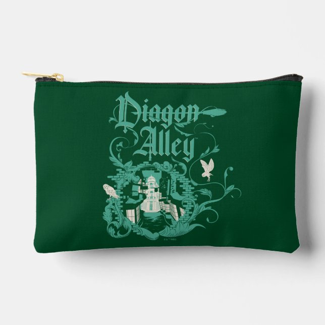 DIAGON ALLEY™ Vintage Graphic Accessory Pouch (Front)