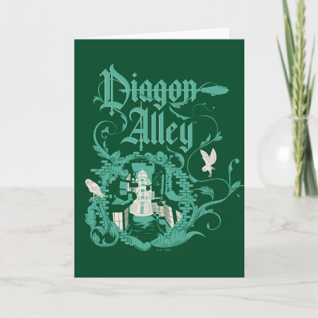 DIAGON ALLEY™ Vintage Graphic Card (Front)