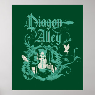 DIAGON ALLEY™ Vintage Graphic Poster