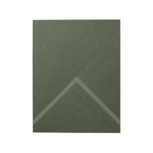 Diagonal Arrow Moss Green Notepad – Customisable
