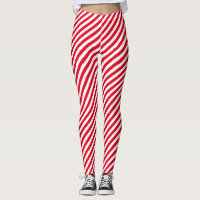 Diagonal Candy Cane Stripe Pattern