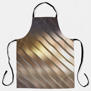 Diagonal golden abstract elegant background. apron