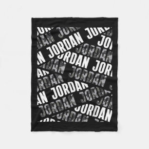 Diagonal Jordan Pattern Camo Pattern G Camouflage  Fleece Blanket